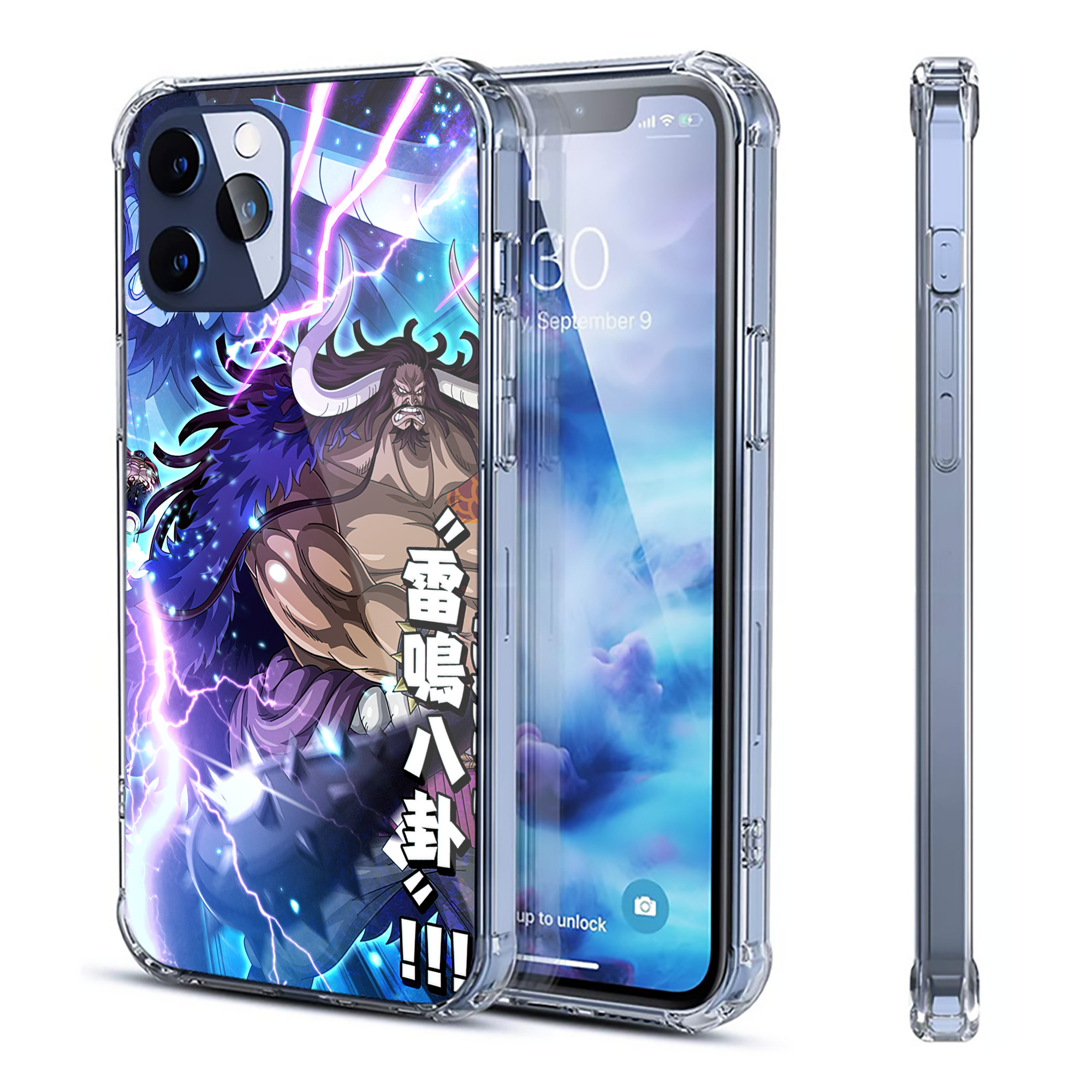 （画像用） ワンピース ONE PIECE 【iPhone 12シリーズ対応】透明スマホケース（クリアソフトケース）